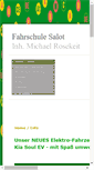 Mobile Screenshot of fahrschule-salot.de